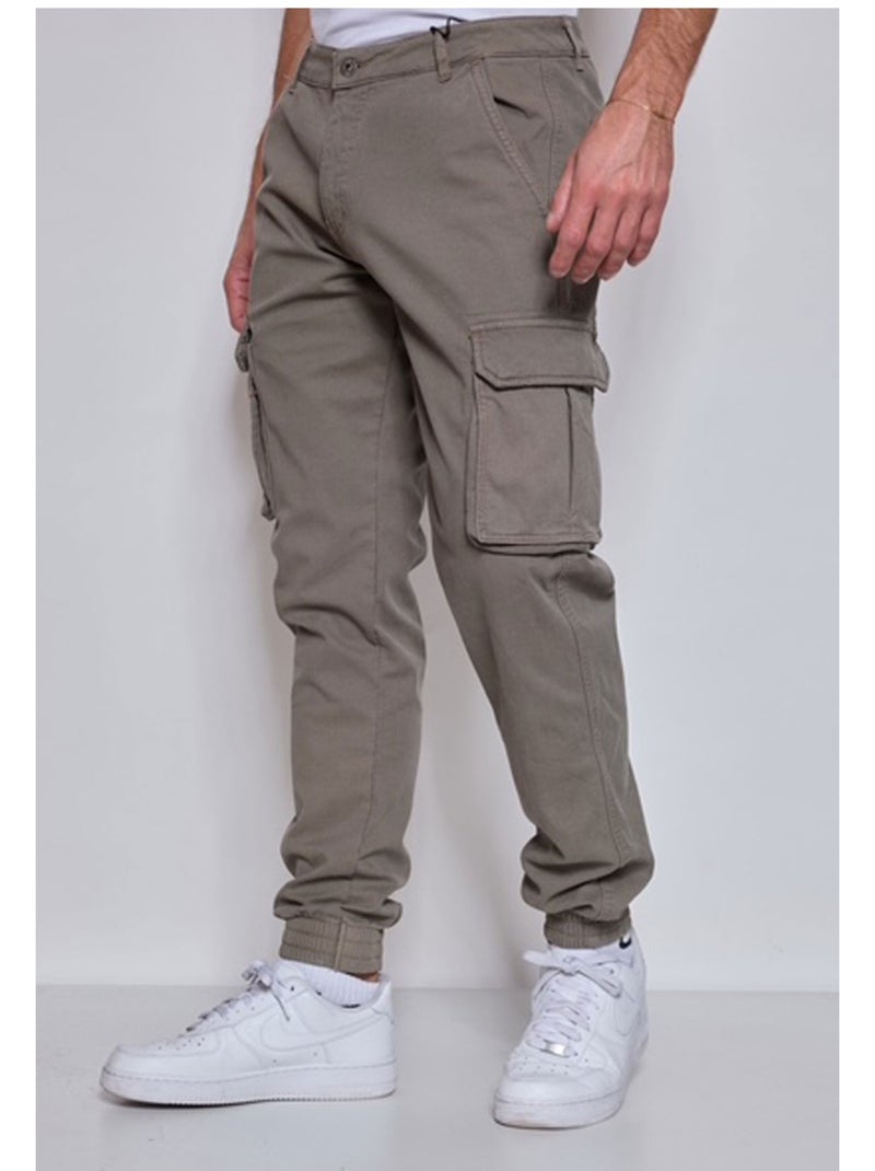 PANTALÓN CARGO Kebello Beige - Kiabi
