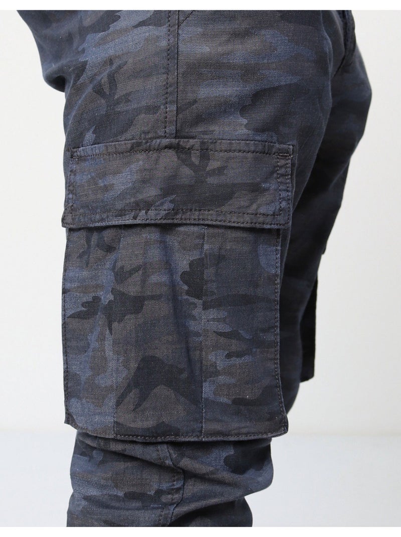 PANTALÓN CARGO Kebello Gris - Kiabi