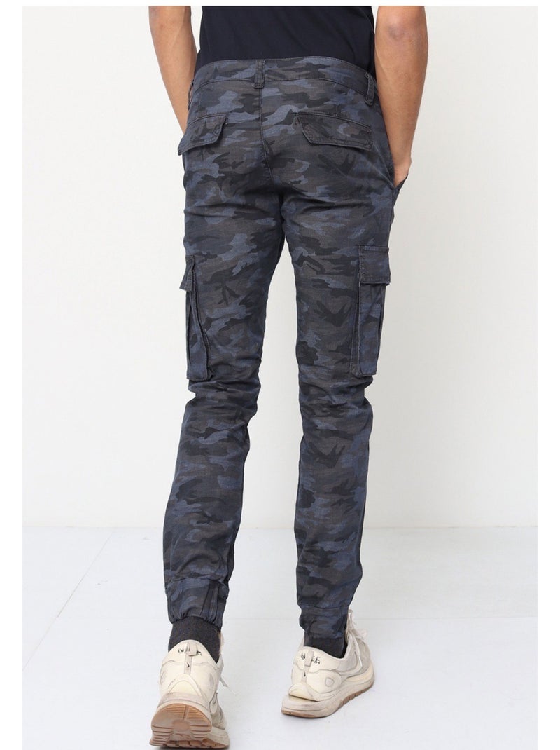PANTALÓN CARGO Kebello Gris - Kiabi