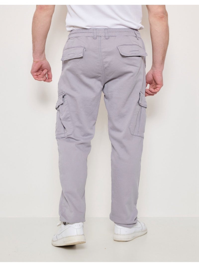 PANTALÓN CARGO Kebello Gris - Kiabi