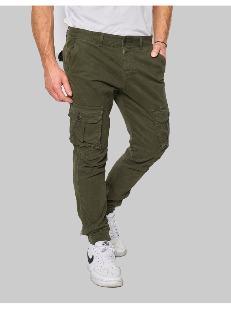 PANTALÓN CARGO Kebello Verde - Kiabi