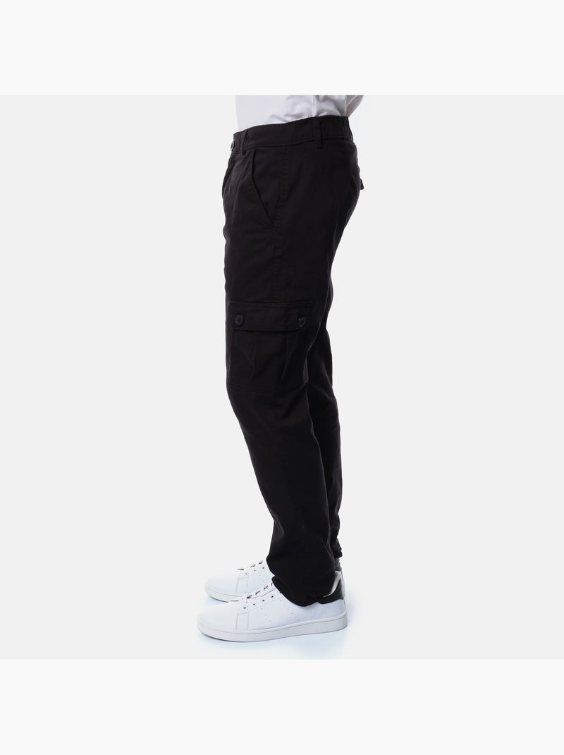 Pantalón cargo Negro - Kiabi