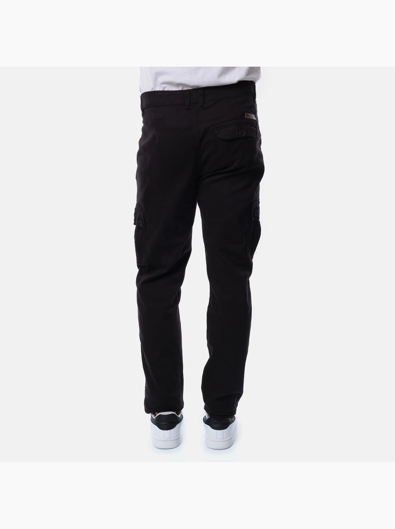 Pantalón cargo Negro - Kiabi
