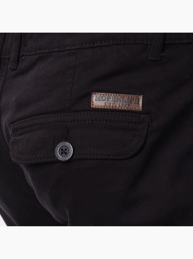 Pantalón cargo Negro - Kiabi