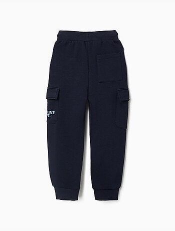 Pantalón cargo perchado con estampado Creative