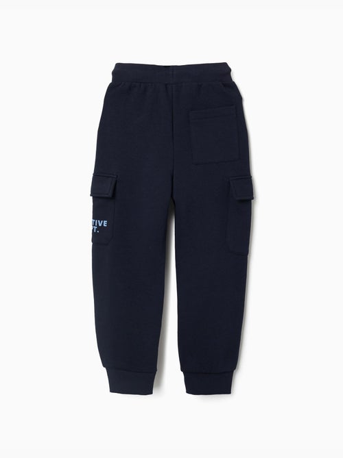 Pantalón cargo perchado con estampado Creative - Kiabi