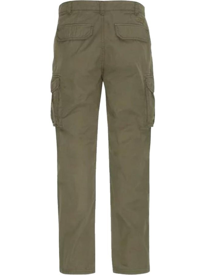 Pantalón Cargo Schott para Hombre Verde caqui claro - Kiabi
