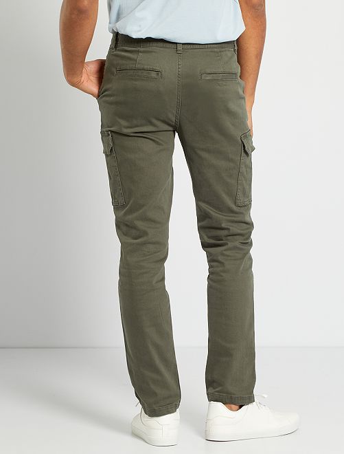 Pantalones Cargo de hombre de marca bolsillos pantalón Homme Casual  cremallera Slim Fit pantalones tácticos ejército militar pantalones  holgados bolsillo lateral de los hombres|tactical trousers|cargo pants  mencargo pants - AliExpress