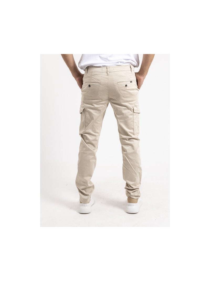 Pantalón cargo vaudreuil Beige - Kiabi