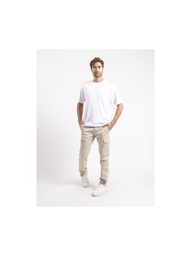 Pantalón cargo vaudreuil Beige - Kiabi