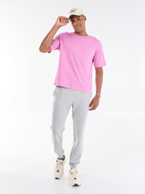 Pantalón chándal de felpa - Kiabi