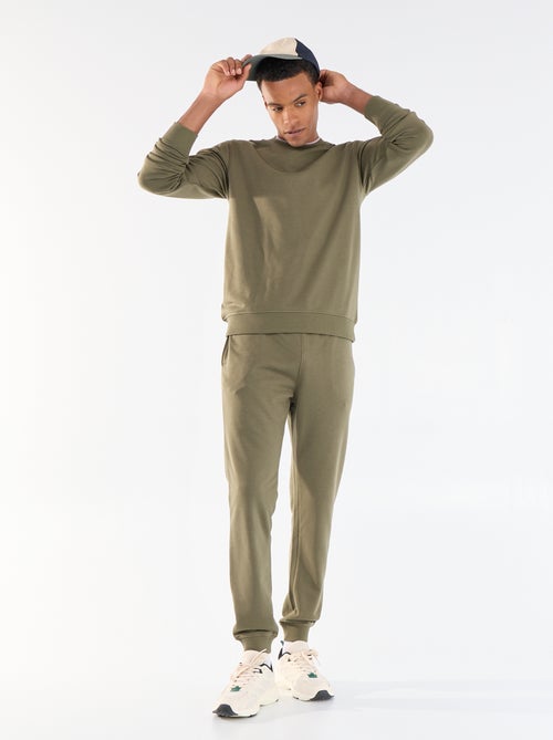 Pantalón chándal de felpa - Kiabi