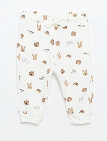 Pantalón chándal estampado