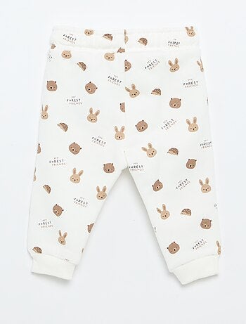 Pantalón chándal estampado