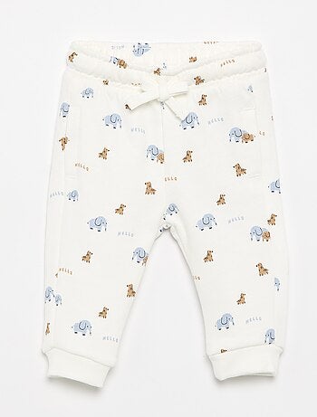 Pantalón chándal estampado