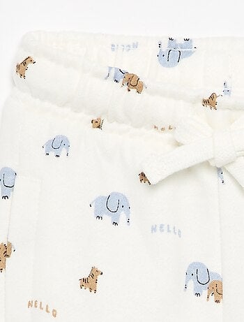 Pantalón chándal estampado