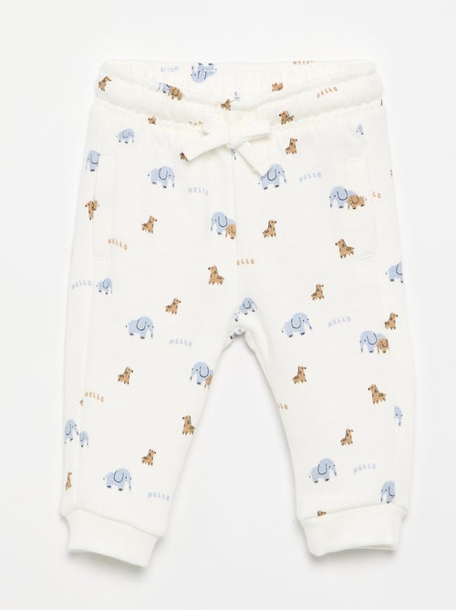 Pantalón chándal estampado - Kiabi Pantalón chándal estampado - Kiabi