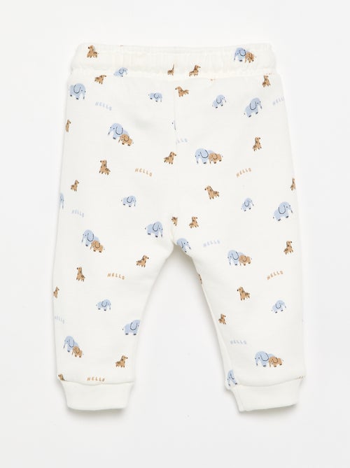 Pantalón chándal estampado - Kiabi Pantalón chándal estampado - Kiabi