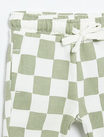 Pantalón chándal estampado