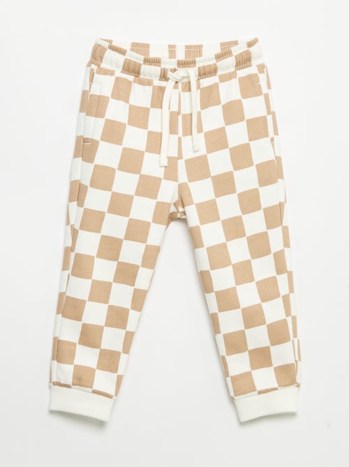 Pantalón chándal estampado - Kiabi