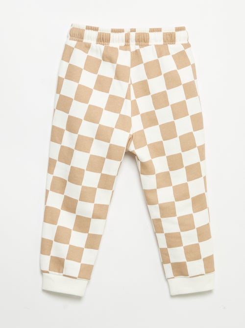 Pantalón chándal estampado - Kiabi