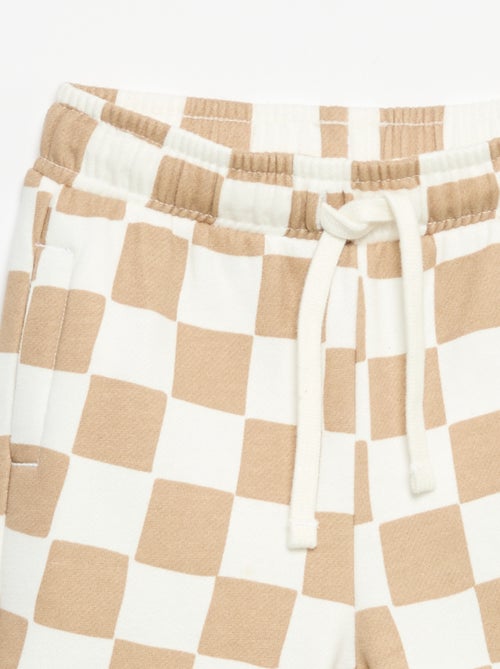 Pantalón chándal estampado - Kiabi