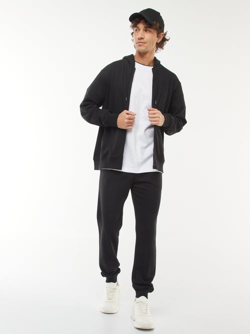 Pantalón chándal ligero liso - Kiabi