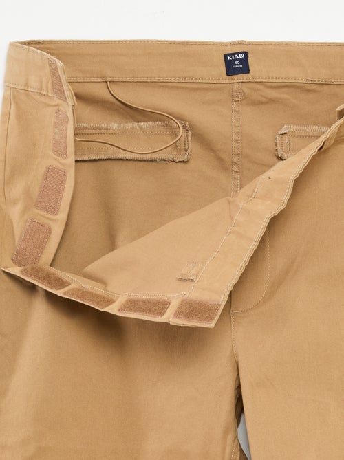 Pantalón chino - colección fácil de poner - Kiabi