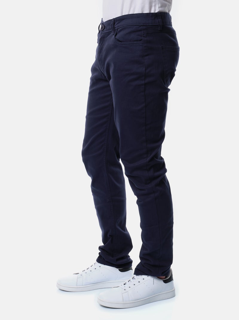 Pantalón chino Azul marino - Kiabi