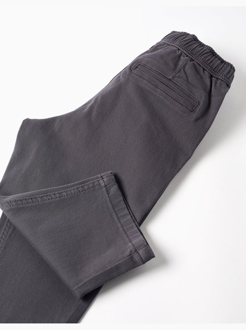 Pantalón chino baggy de sarga B&S - Kiabi