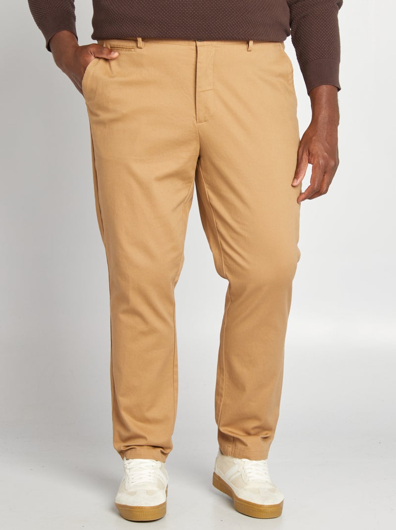 Pantalón chino BEIGE - Kiabi