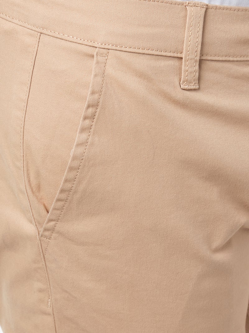 Pantalón chino Beige - Kiabi