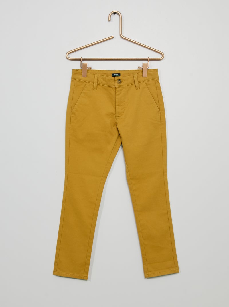 Pantalón chino BEIGE - Kiabi