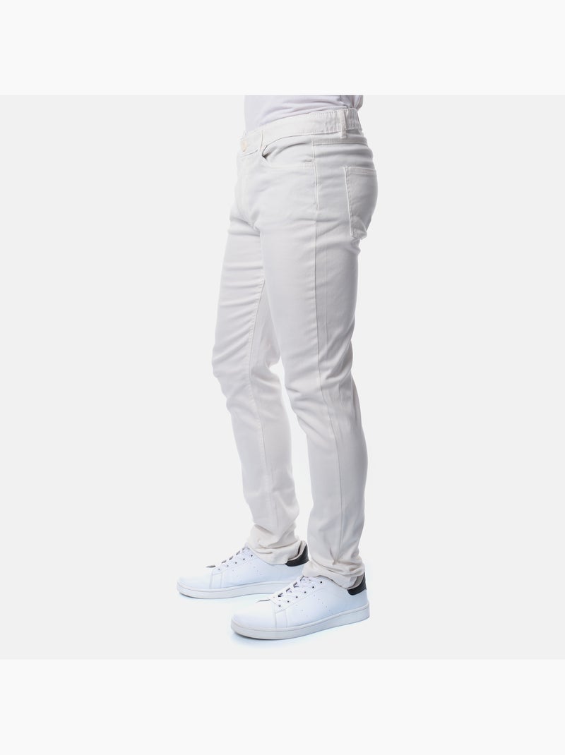 Pantalón chino Blanco roto - Kiabi