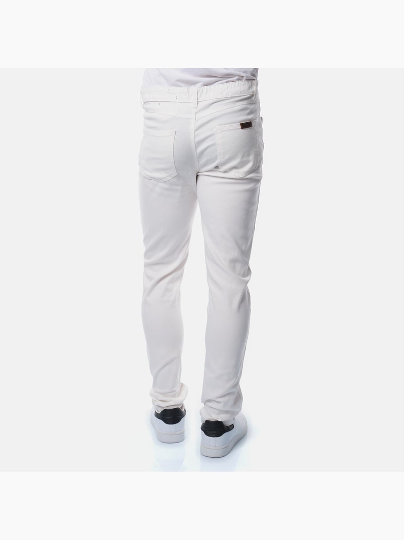 Pantalón chino Blanco roto - Kiabi