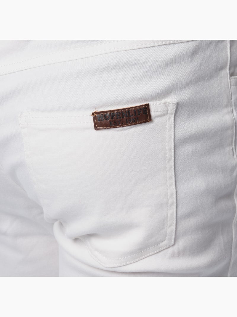 Pantalón chino Blanco roto - Kiabi