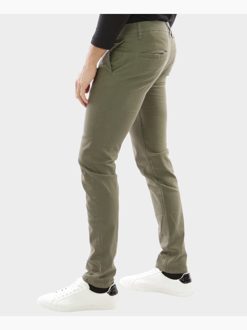 pantalón chino Caqui - Kiabi