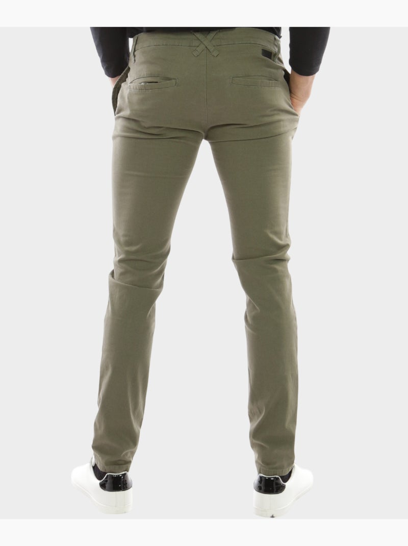pantalón chino Caqui - Kiabi
