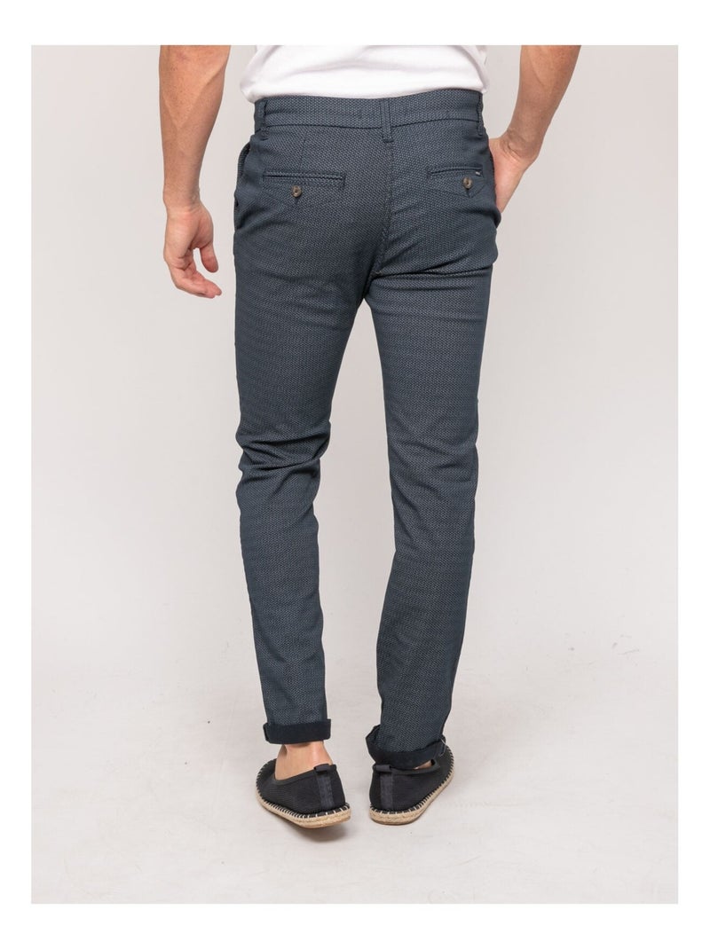 Pantalón chino CODEGA Azul marino - Kiabi