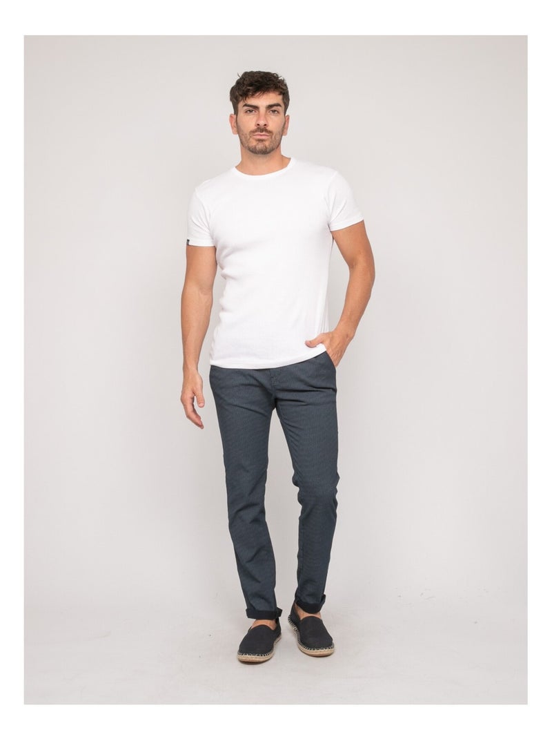 Pantalón chino CODEGA Azul marino - Kiabi
