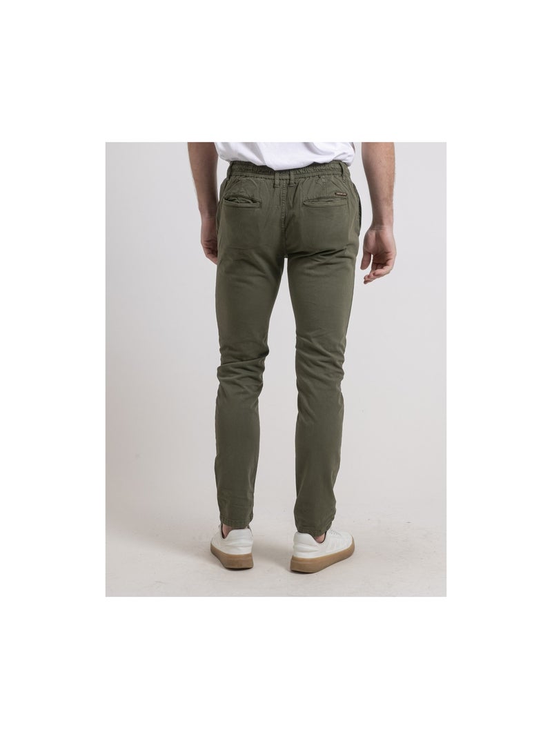 Pantalón chino CORTIN Caqui - Kiabi