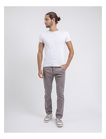 Pantalón chino coupe ajustée VALBACOL