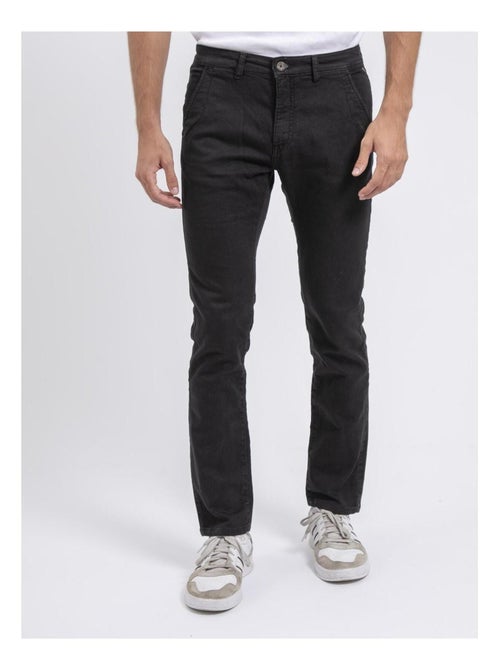 Pantalón chino coupe ajustée VALBACOL - Kiabi Pantalón chino coupe ajustée VALBACOL - Kiabi