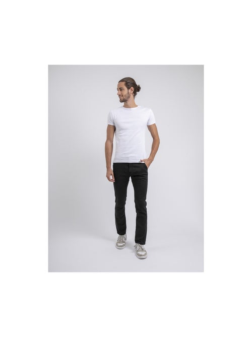 Pantalón chino coupe ajustée VALBACOL - Kiabi Pantalón chino coupe ajustée VALBACOL - Kiabi