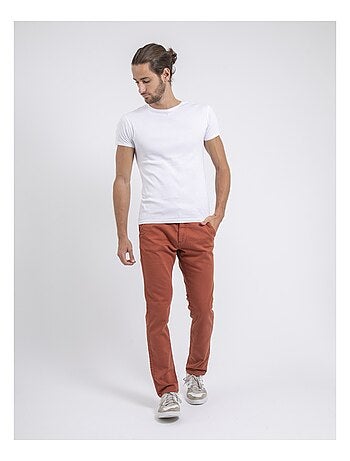 Pantalón chino coupe ajustée VALBACOL