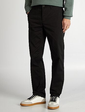 Pantalón chino de algodón elástico L34