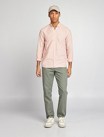Pantalón chino de corte recto/regular fit