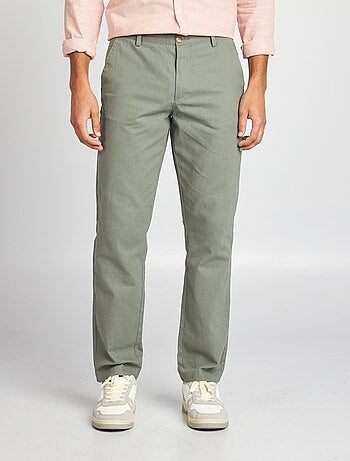 Pantalón chino de corte recto/regular fit