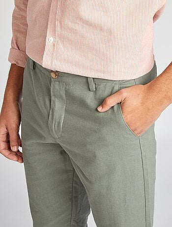 Pantalón chino de corte recto/regular fit