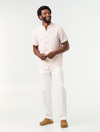 Pantalón chino de dobby